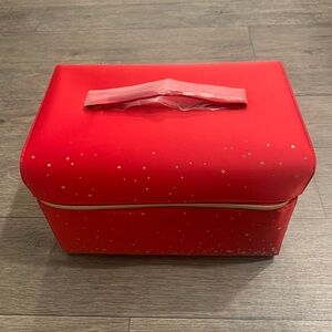 Estee Lauder Red Cosmetic Case